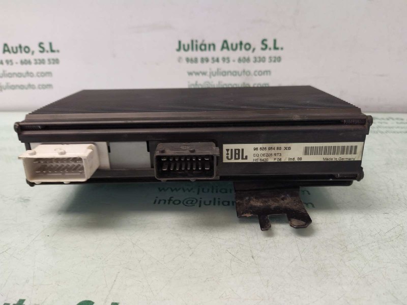 Recambio de sistema audio / radio cd para citroen c6 exclusive referencia OEM IAM 9662695480 9662695480X6 AMPLIFICADOR