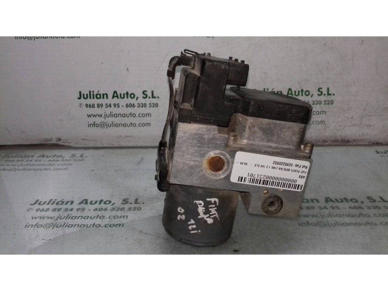 Recambio de abs para fiat punto berlina (188) 1.2 16v elx referencia OEM IAM 0265220552 0273004643 BOSCH Recambio de abs para fiat punto berlina (188) 1.2 16v elx referencia OEM IAM 0265220552 0273004643 BOSCH