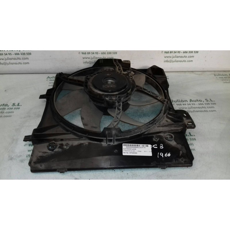 Recambio de electroventilador para citroen ds3 design referencia OEM IAM 9675280980 2 PINES VALEO