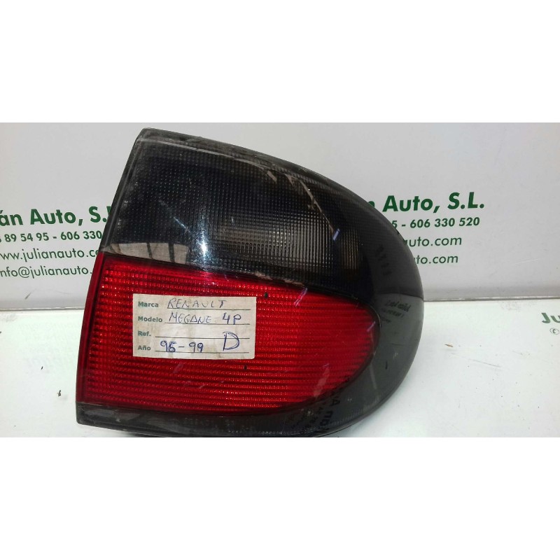 Recambio de piloto trasero derecho para renault megane i classic (la0) 1.6 referencia OEM IAM 7200838531 37380999 CARELLO