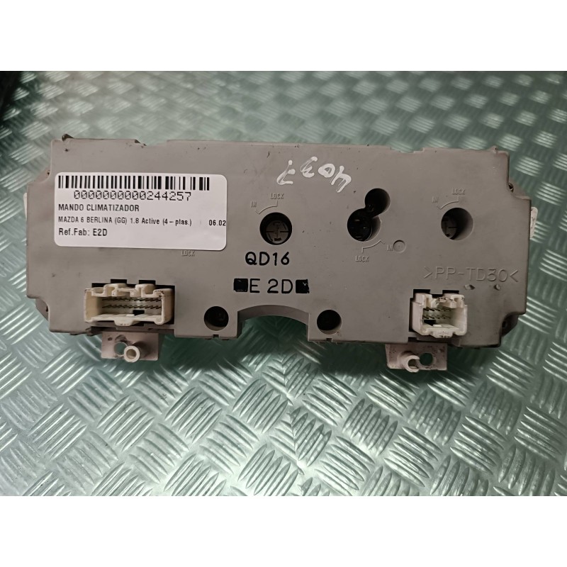 Recambio de mando climatizador para mazda 6 berlina (gg) 1.8 active (4-ptas.) referencia OEM IAM E2D  