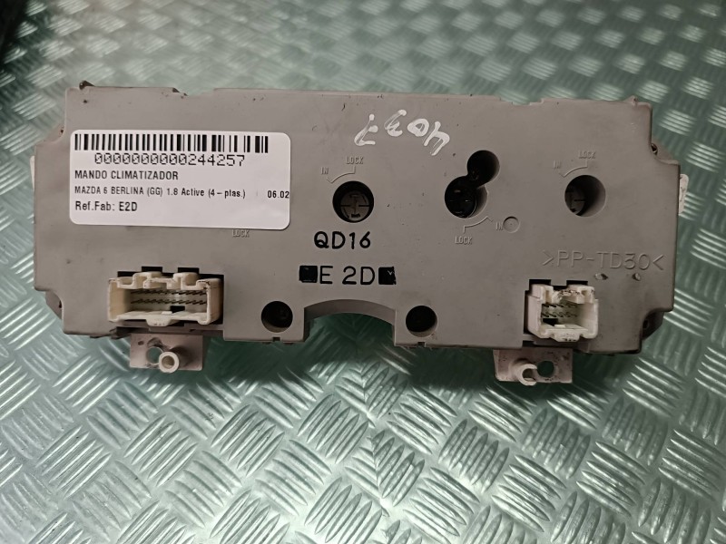 Recambio de mando climatizador para mazda 6 berlina (gg) 1.8 active (4-ptas.) referencia OEM IAM E2D  