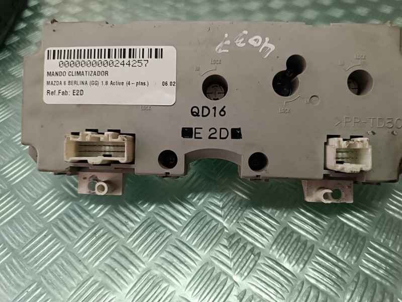 Recambio de mando climatizador para mazda 6 berlina (gg) 1.8 active (4-ptas.) referencia OEM IAM E2D  