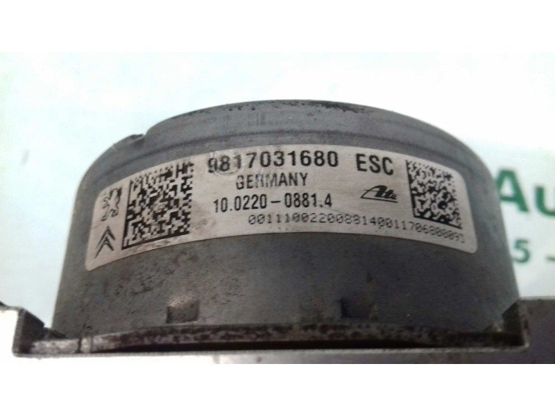 Recambio de abs para peugeot 208 access referencia OEM IAM 9817031680 28515397083 ATE