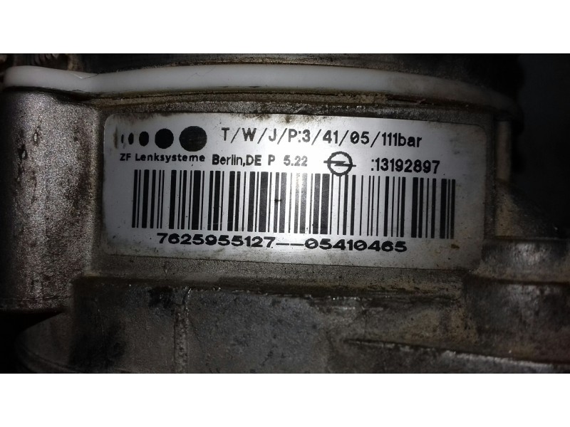 Recambio de bomba direccion para opel astra gtc enjoy referencia OEM IAM 7625955127 05410465 ZF