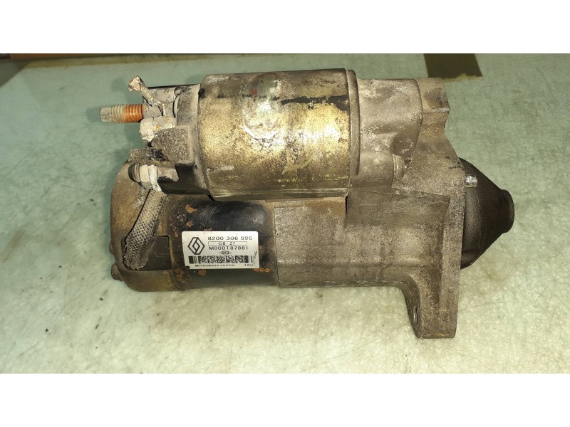 Recambio de motor arranque para renault megane ii classic berlina dynamique referencia OEM IAM 8200306595 M000T87881 MITSUBISHI