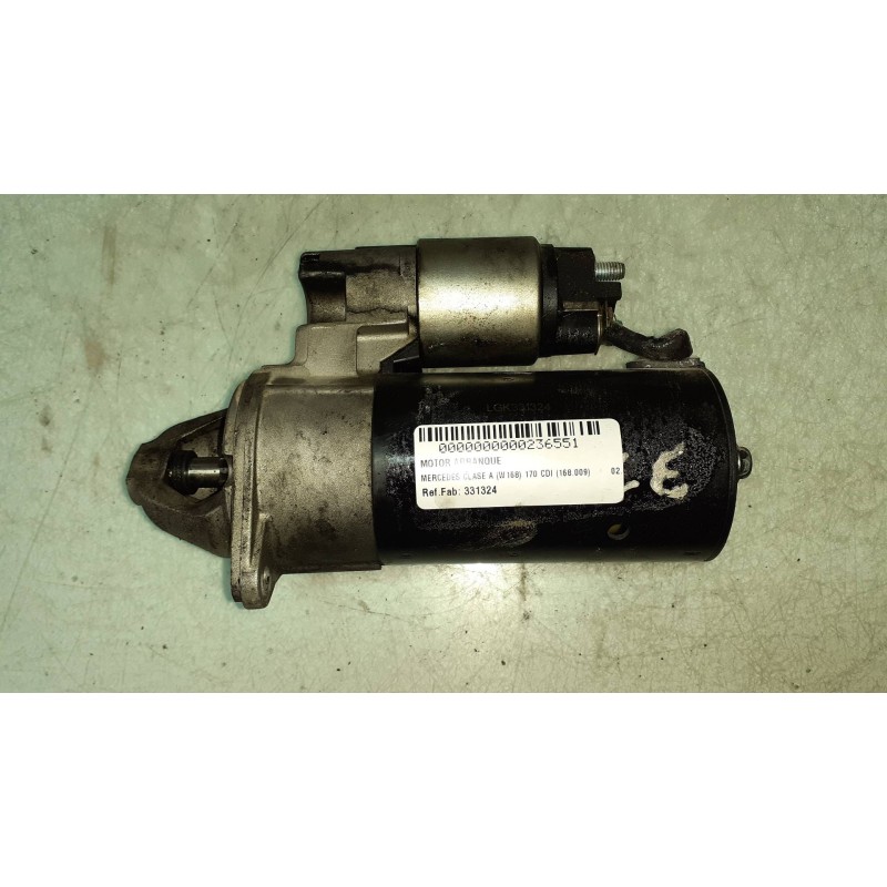 Recambio de motor arranque para mercedes-benz clase a (w168) 170 cdi (168.009) referencia OEM IAM 331324  