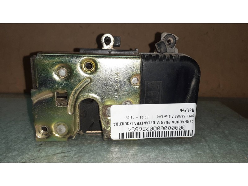 Recambio de cerradura puerta delantera izquierda para opel zafira a blue line referencia OEM IAM   