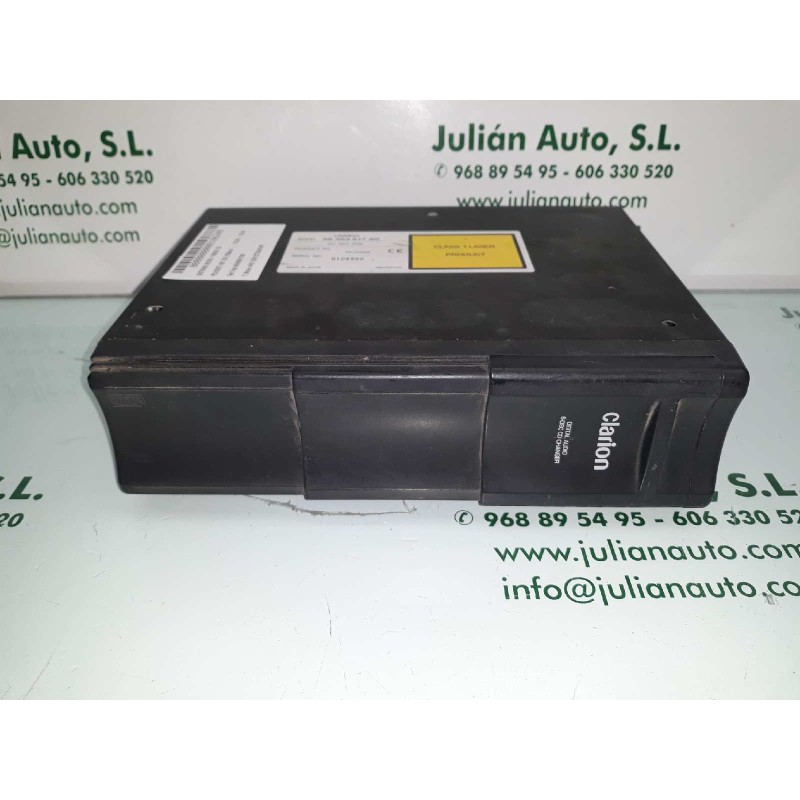 Recambio de sistema audio / radio cd para peugeot 607 (s1) básico referencia OEM IAM 9636561780 LECTOR CD CLARION