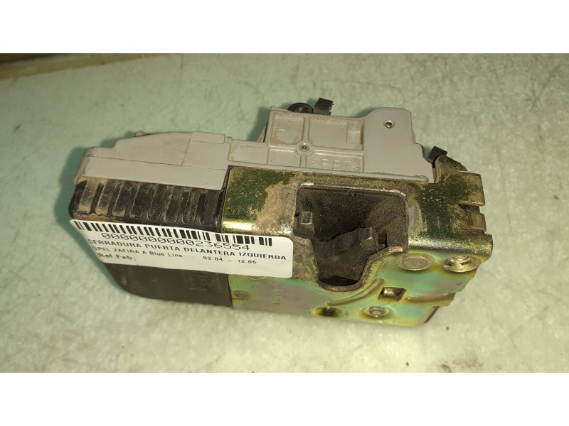Recambio de cerradura puerta delantera izquierda para opel zafira a blue line referencia OEM IAM   