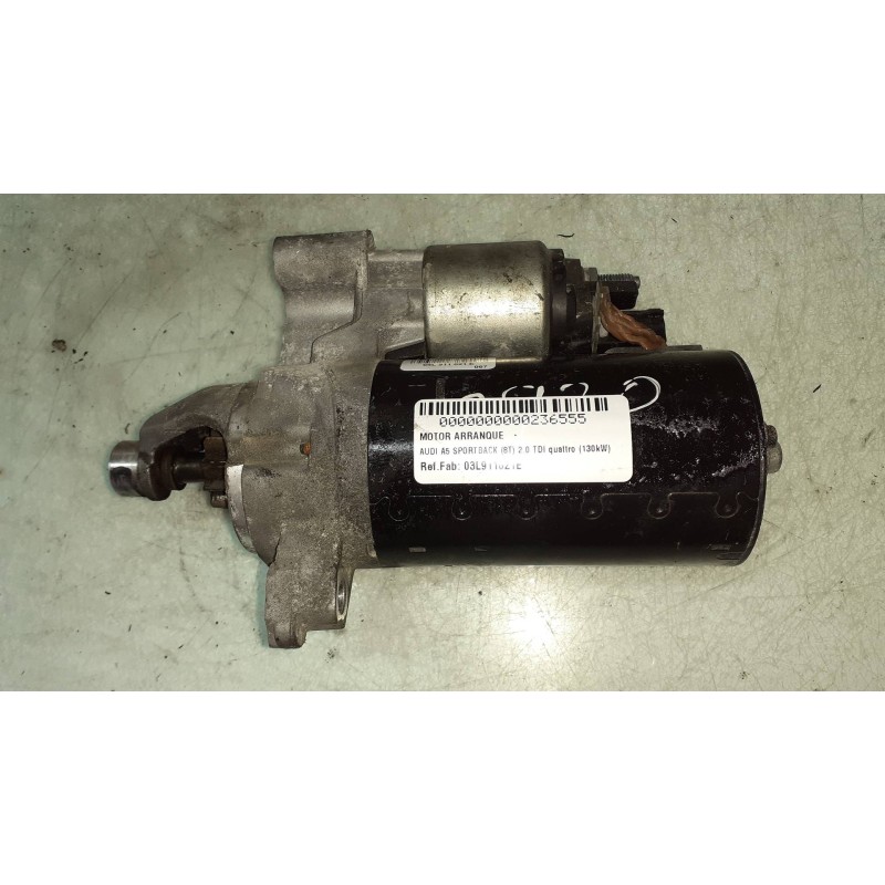 Recambio de motor arranque para audi a5 sportback (8t) 2.0 tdi quattro (130kw) referencia OEM IAM 03L911021E 0001139019 BOSCH