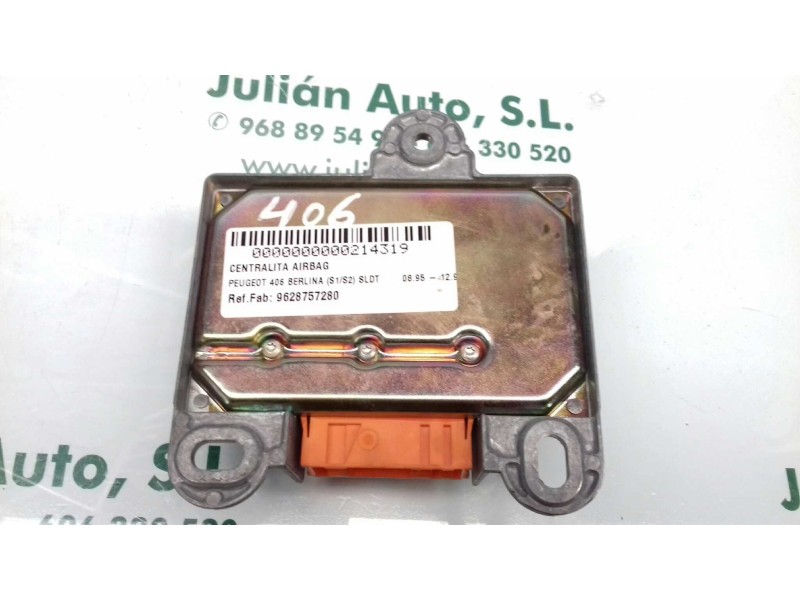 Recambio de centralita airbag para peugeot 406 berlina (s1/s2) sldt referencia OEM IAM 9628757280 550539400 AUTOLIV