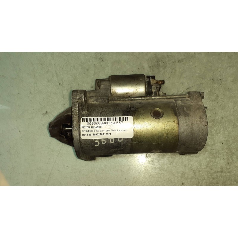 Recambio de motor arranque para mitsubishi l 200 (k6/7) 2500 td glx (4-ptas.) referencia OEM IAM M002T87171ZT MD315548 MITSUBISH