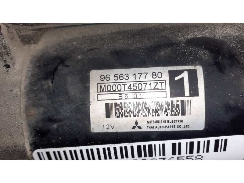 Recambio de motor arranque para citroen c3 1.1 collection referencia OEM IAM 9656317780 M000T45071ZT MITSUBISHI