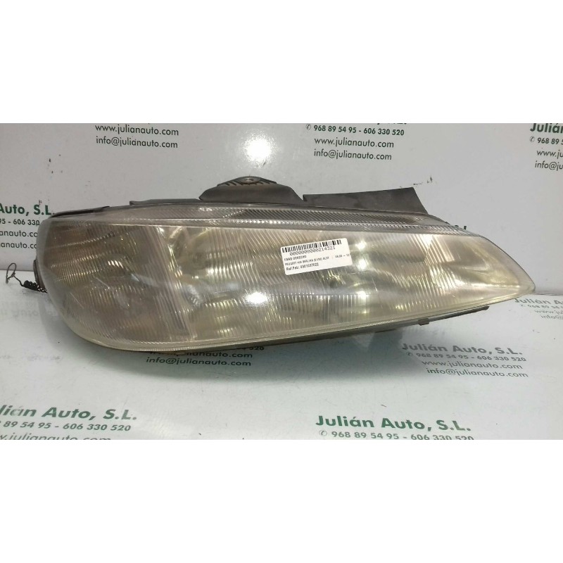 Recambio de faro derecho para peugeot 406 berlina (s1/s2) sldt referencia OEM IAM 0301037022 9616251280 BOSCH