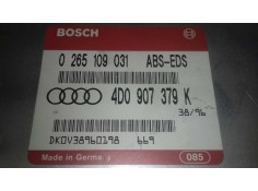 Recambio de centralita abs para audi a6 berlina (c4) 2.5 tdi referencia OEM IAM 0265109031 4D0907379K BOSCH 2
