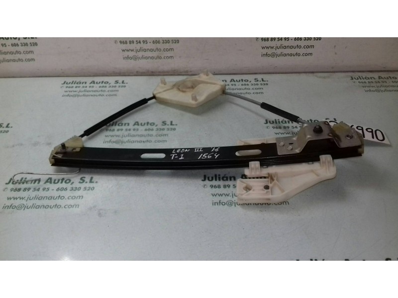 Recambio de elevalunas trasero izquierdo para seat leon (5f1) reference referencia OEM IAM 5F4839461  ELECTRICO