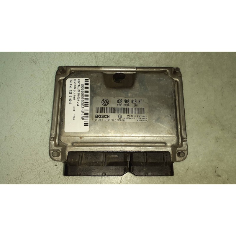 Recambio de centralita motor uce para seat ibiza (6l1) fresh referencia OEM IAM 0281010947  038906019HT