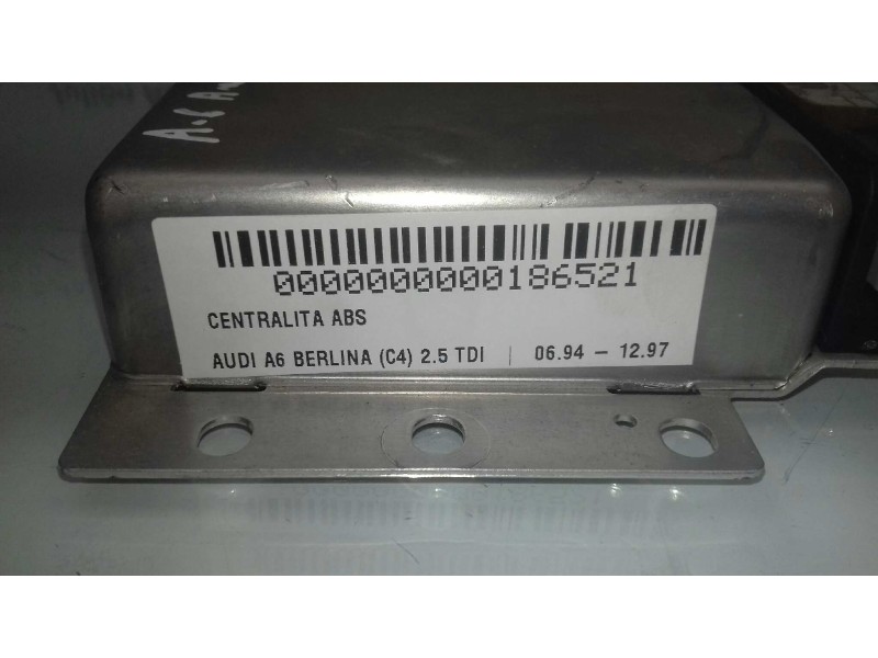 Recambio de centralita abs para audi a6 berlina (c4) 2.5 tdi referencia OEM IAM 0265109031 4D0907379K BOSCH