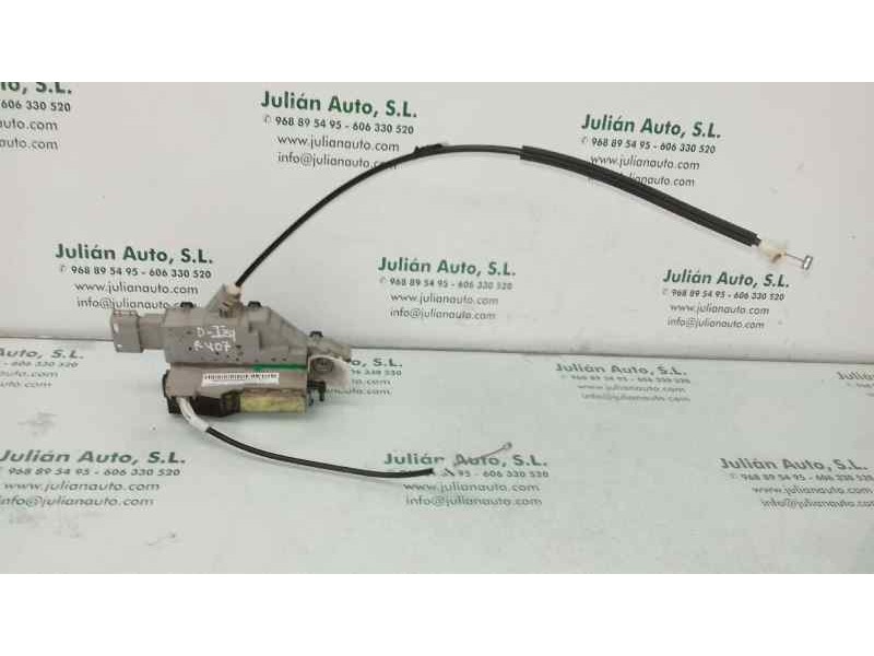 Recambio de cerradura puerta trasera izquierda para peugeot 407 sw sr confort referencia OEM IAM  GRIS 6 PINES