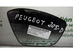 Recambio de cristal retrovisor derecho para peugeot 208 access referencia OEM IAM 232634090  TERMICO
