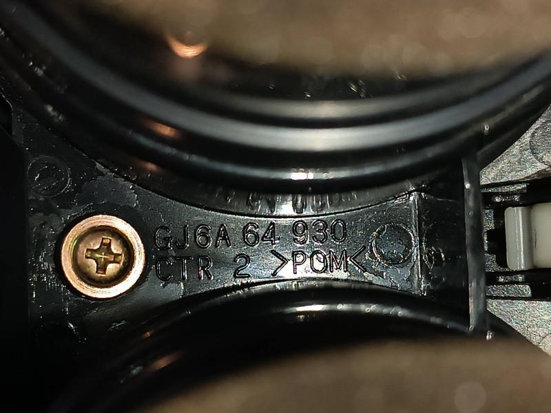 Recambio de warning para mazda 6 berlina (gg) 1.8 active (4-ptas.) referencia OEM IAM GJ6A64930 GJ6AG1215 GJ6AG1213