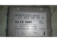 Recambio de modulo electronico para mercedes-benz clase e (w211) berlina e 270 cdi (211.016) referencia OEM IAM 2118200885  TELE 2