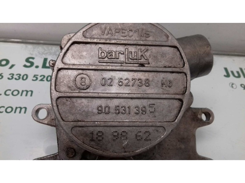 Recambio de depresor freno / bomba vacio para opel astra g berlina club referencia OEM IAM 0252738 9053139 