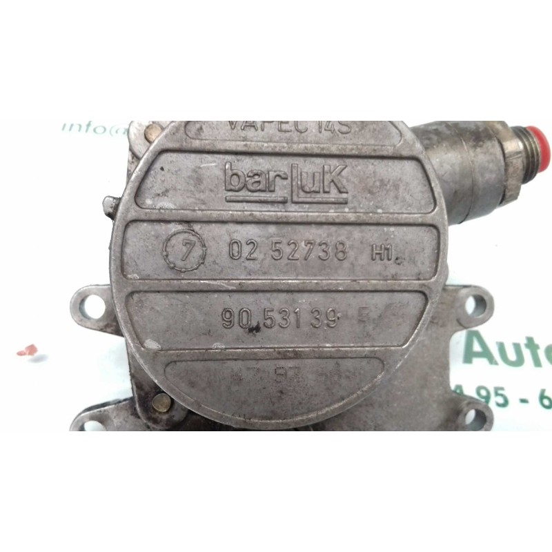 Recambio de depresor freno / bomba vacio para opel astra g berlina club referencia OEM IAM 0252738 9053139 BARLUK