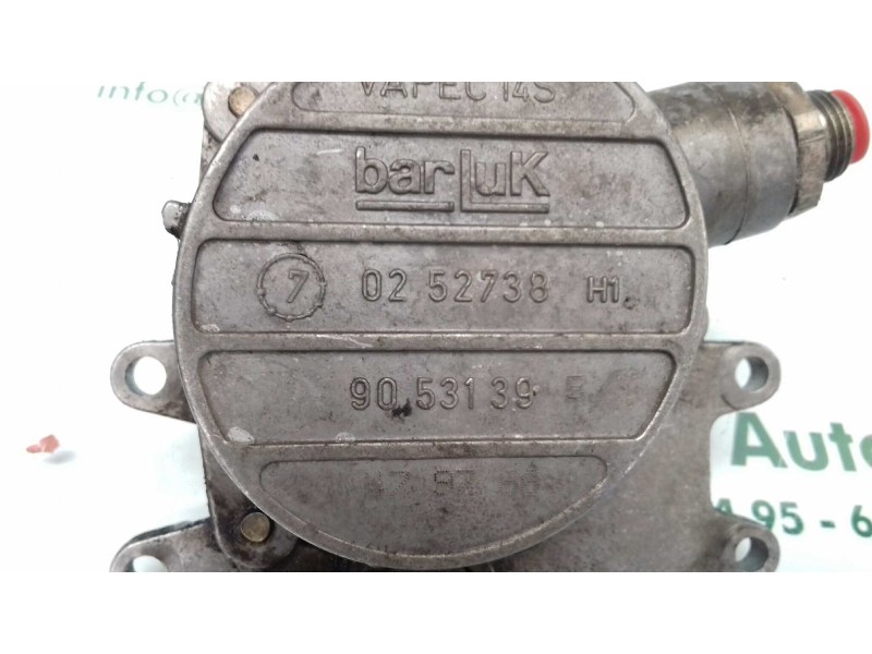 Recambio de depresor freno / bomba vacio para opel astra g berlina club referencia OEM IAM 0252738 9053139 BARLUK