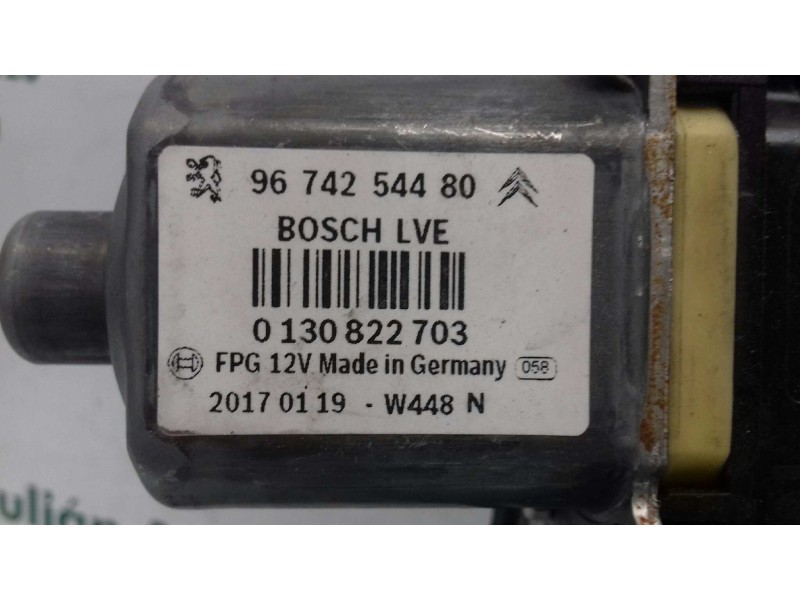 Recambio de elevalunas delantero izquierdo para peugeot 208 access referencia OEM IAM 9673154480 9674254480 ELECTRICO