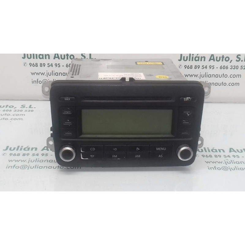 Recambio de sistema audio / radio cd para volkswagen golf v berlina (1k1) gt sport referencia OEM IAM 5M0035186A  GRUNDIG