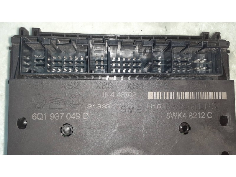 Recambio de modulo confort para seat ibiza (6l1) fresh referencia OEM IAM 6Q1937049C  