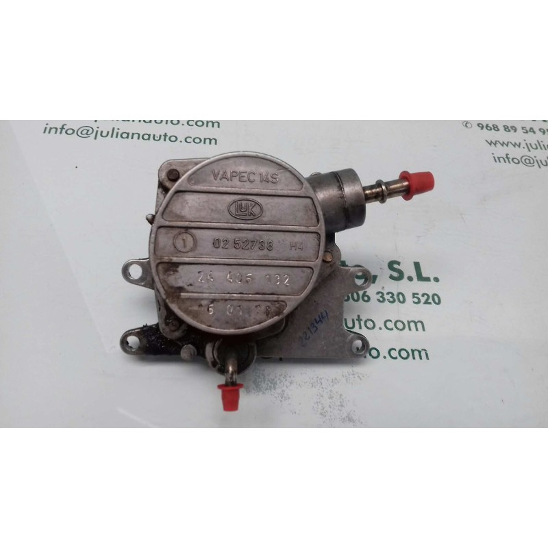 Recambio de depresor freno / bomba vacio para opel astra g berlina club referencia OEM IAM 0252738 24406132 LUX