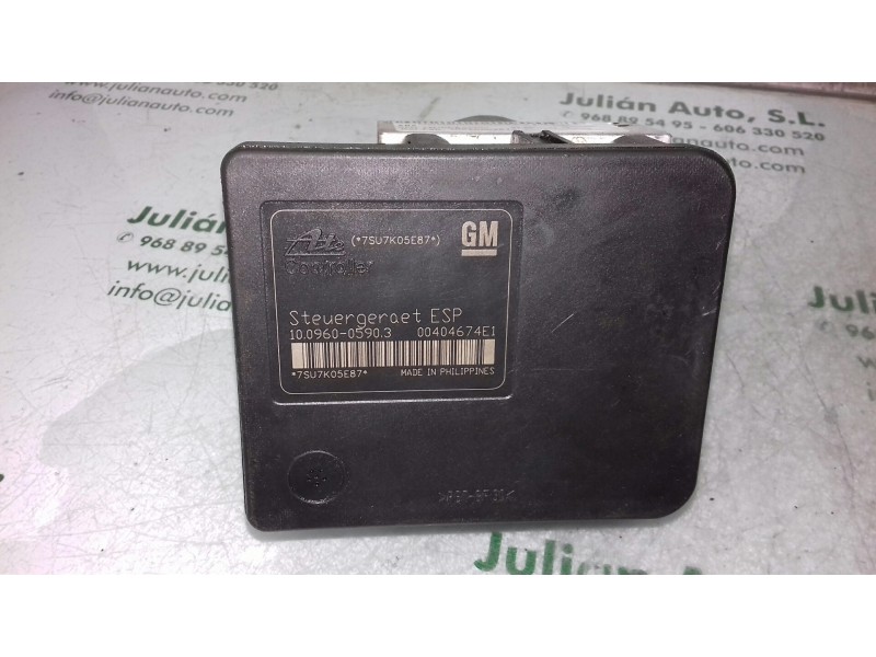 Recambio de abs para opel zafira b cosmo referencia OEM IAM 10020602874 13244860 ATE