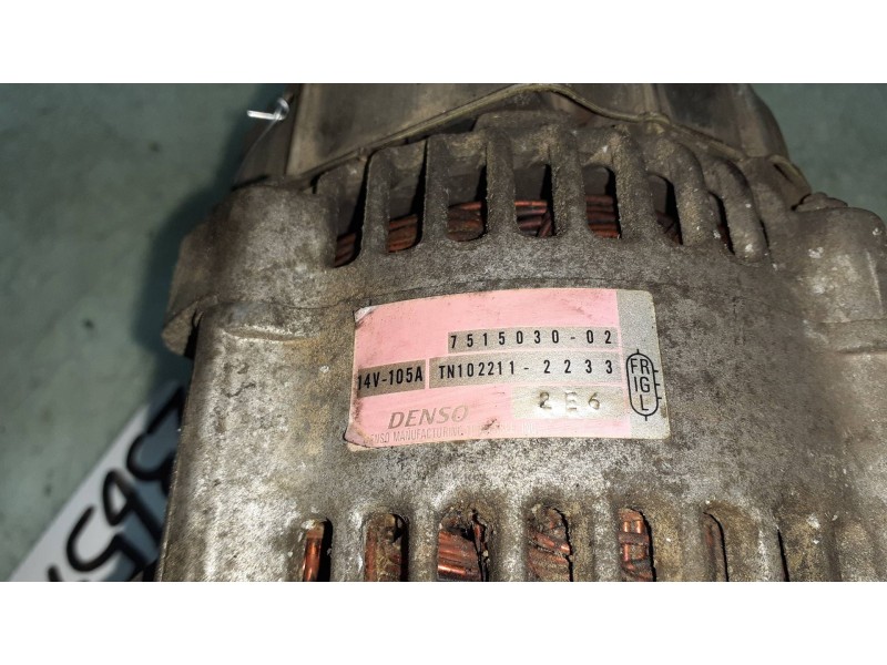 Recambio de alternador para bmw mini (r50,r53) cooper s referencia OEM IAM 751503002 DENSO 105A