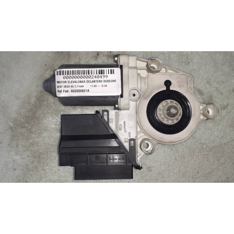 Recambio de motor elevalunas delantero derecho para seat ibiza (6l1) fresh referencia OEM IAM 6Q2959801A  990125