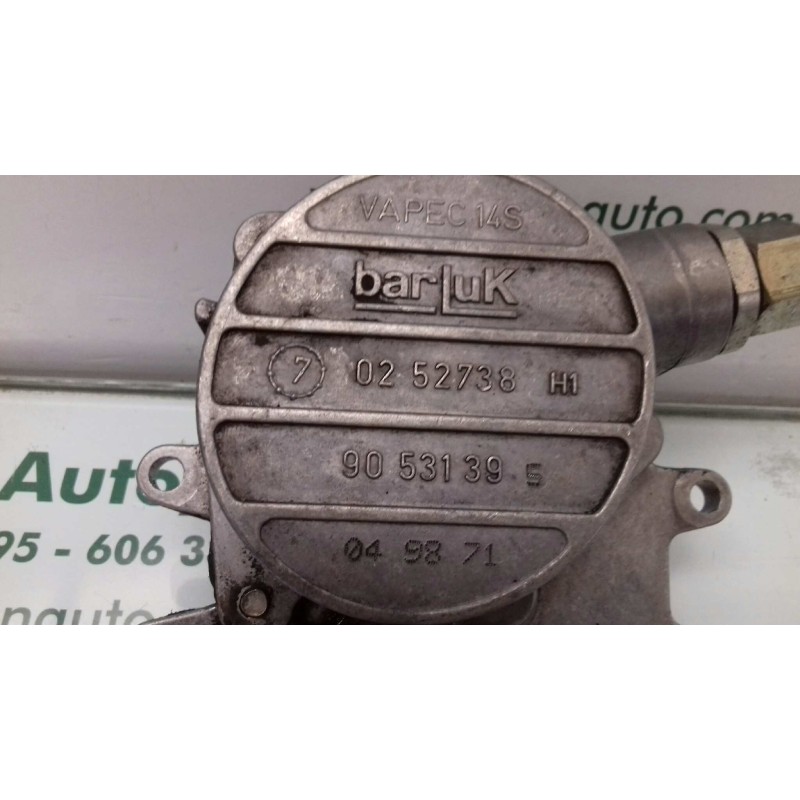 Recambio de depresor freno / bomba vacio para opel astra g berlina club referencia OEM IAM 9053139 0252738 BARLUK