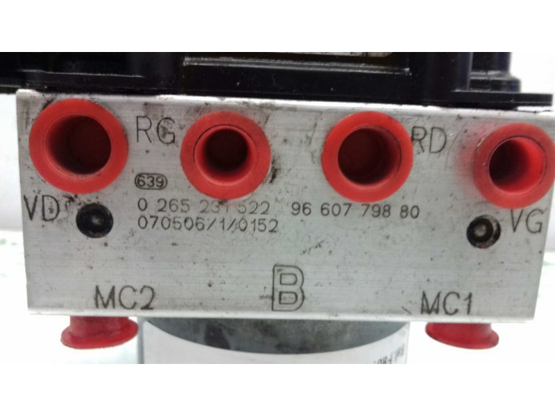 Recambio de abs para peugeot partner (s2) combi plus referencia OEM IAM 0265231522 9660779880 0265800415