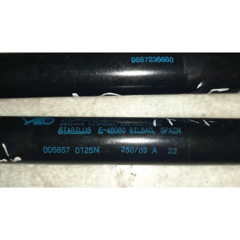 Recambio de amortiguadores maletero / porton para citroen c4 picasso exclusive referencia OEM IAM 9687236680  0125N