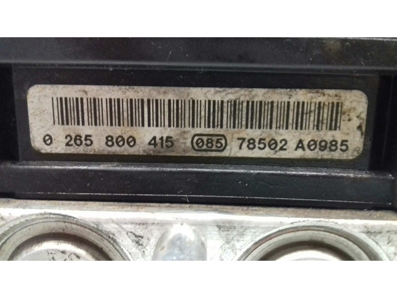 Recambio de abs para peugeot partner (s2) combi plus referencia OEM IAM 0265231522 9660779880 0265800415