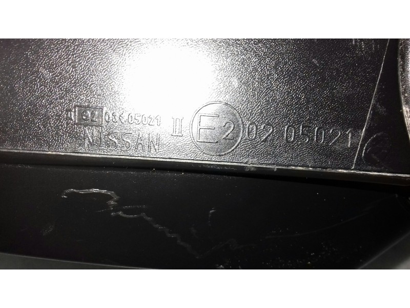 Recambio de retrovisor derecho para nissan note (e11e) acenta referencia OEM IAM 0205021  ELECTRICO