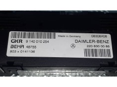Recambio de centralita aire acondicionado para mercedes-benz clase s (w220) berlina 320 cdi (220.026) referencia OEM IAM 2208300 2