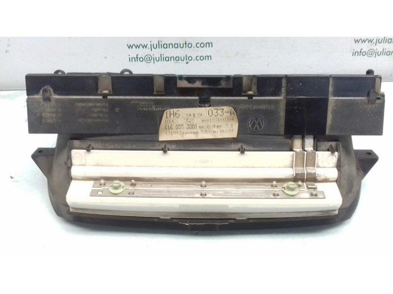 Recambio de cuadro instrumentos para volkswagen vento (1h2) cl referencia OEM IAM 6160553001 5411004600 MOTOMETER