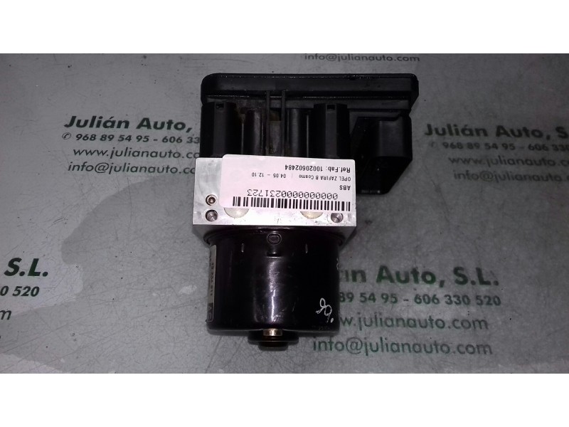 Recambio de abs para opel zafira b cosmo referencia OEM IAM 10020602484 13234911 ATE