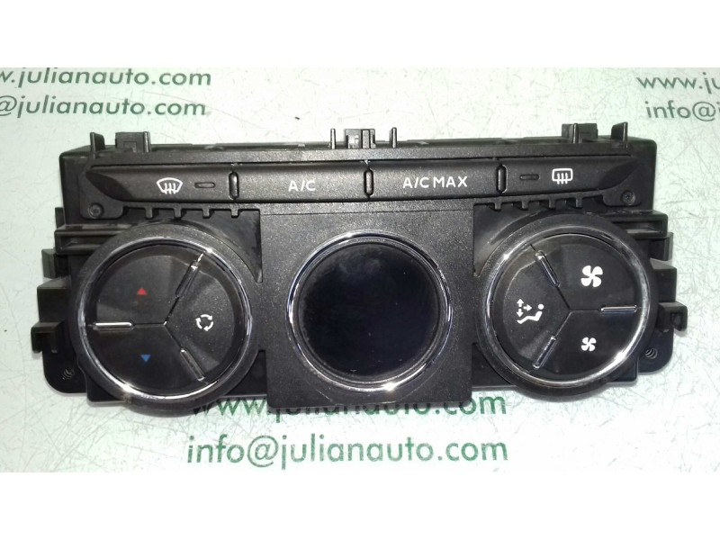Recambio de mando climatizador para citroen c-elysée exclusive referencia OEM IAM 96746550XT 5P4440000 DENSO
