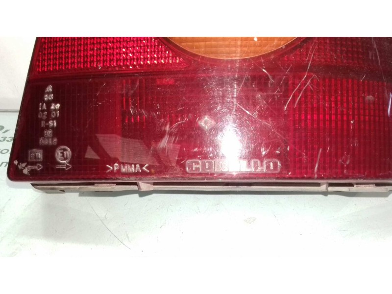 Recambio de piloto trasero derecho para renault twingo (co6) 1.3 (c063/64) referencia OEM IAM 7700820014 54595772 36960748