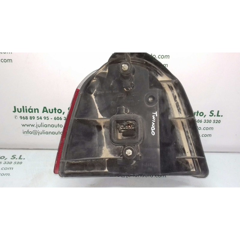 Recambio de piloto trasero derecho para renault twingo (co6) 1.3 (c063/64) referencia OEM IAM 7700820014 54595772 36960748