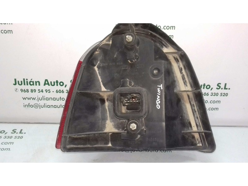 Recambio de piloto trasero derecho para renault twingo (co6) 1.3 (c063/64) referencia OEM IAM 7700820014 54595772 36960748