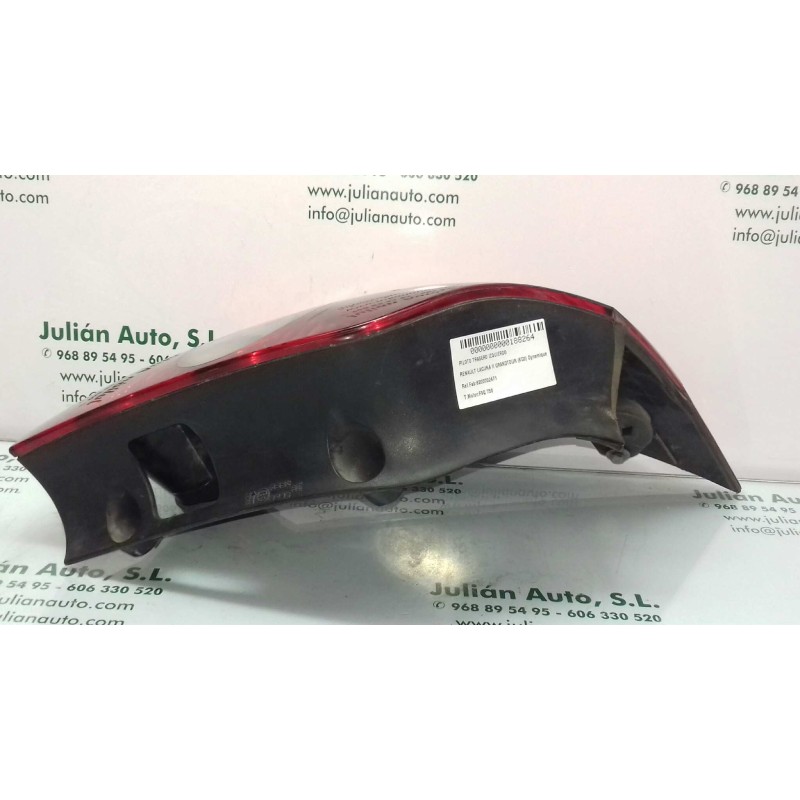 Recambio de piloto trasero izquierdo para renault laguna ii grandtour (kg0) dynamique referencia OEM IAM 8200002471 VALEO EXT-AL